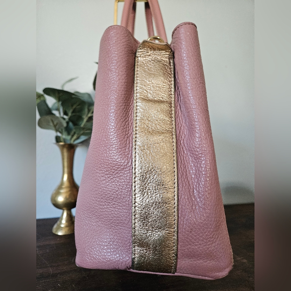 Vittoria Napoli Multicolor Patchwork Leather Hand… - image 3